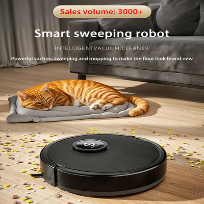 Robot Aspiradora Inteligente 3 en 1 - Limpia - Recoge - Trapea